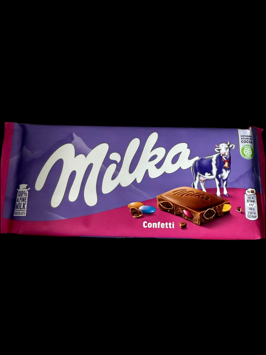 Milka confetti