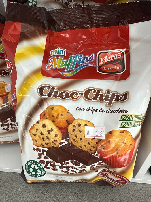 mini muffins chocolat