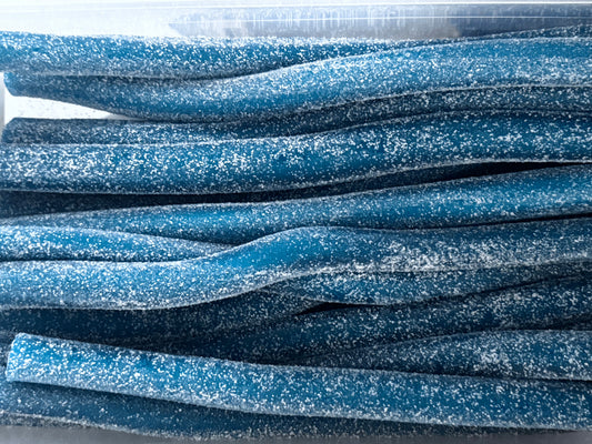 Cable sucré framboise bleu