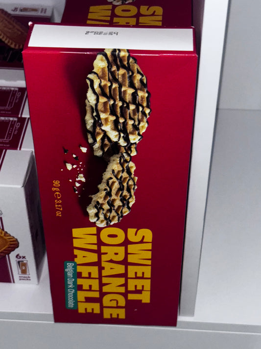 gaufres nappage chocolat