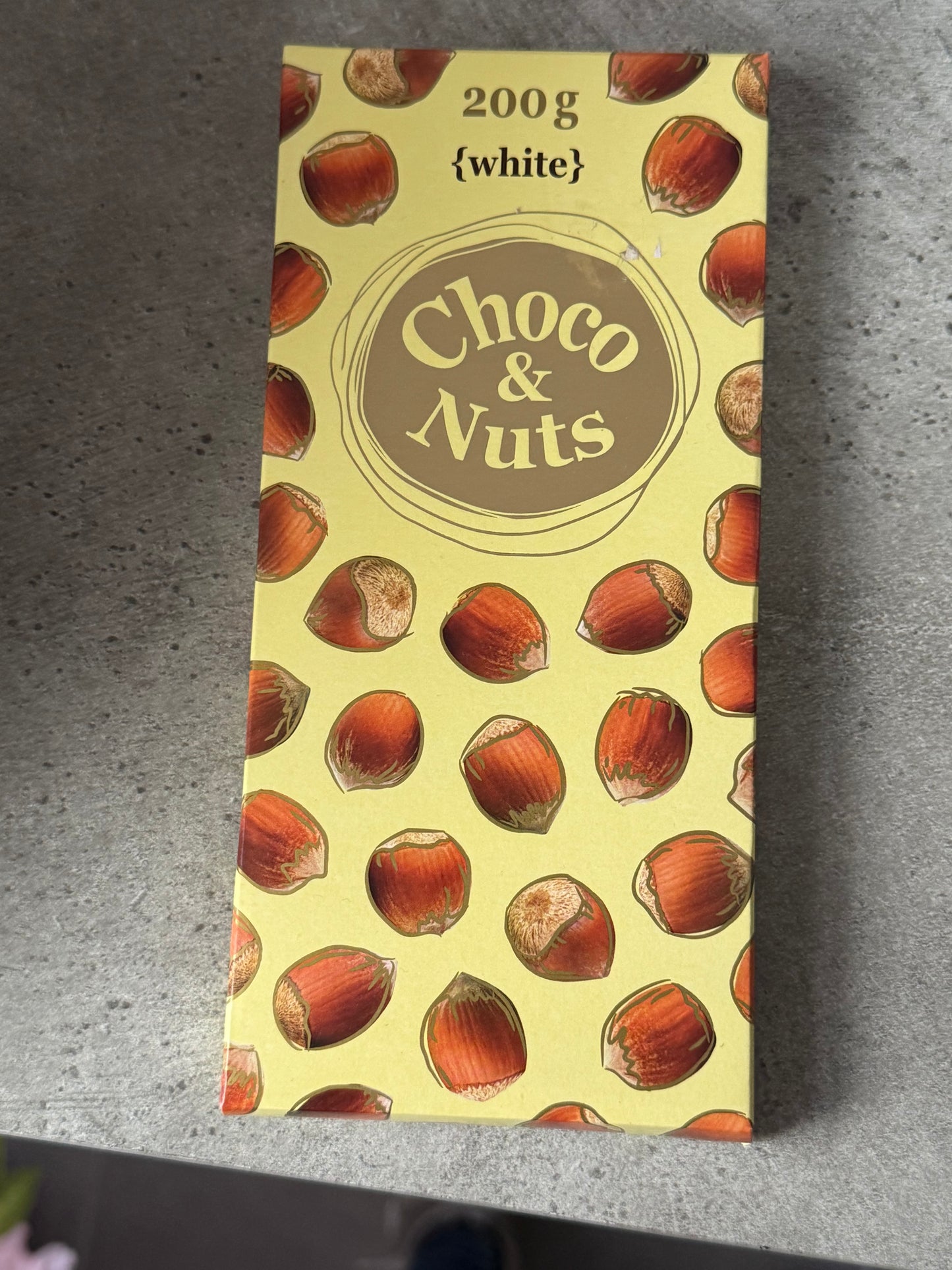 tablette chocolat noisettes
